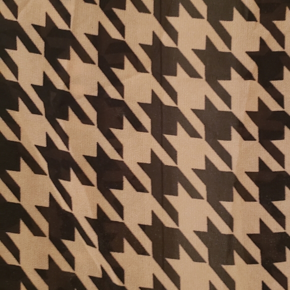 Houndstooth flowy vest - Picture 4 of 5